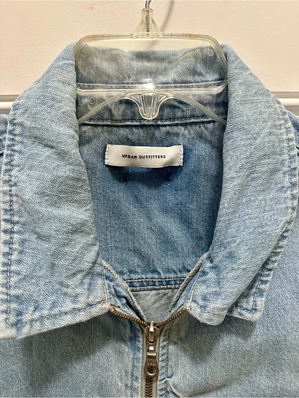 Urban Outfitters Denim Zip Overshirt Jacket – Size Large
